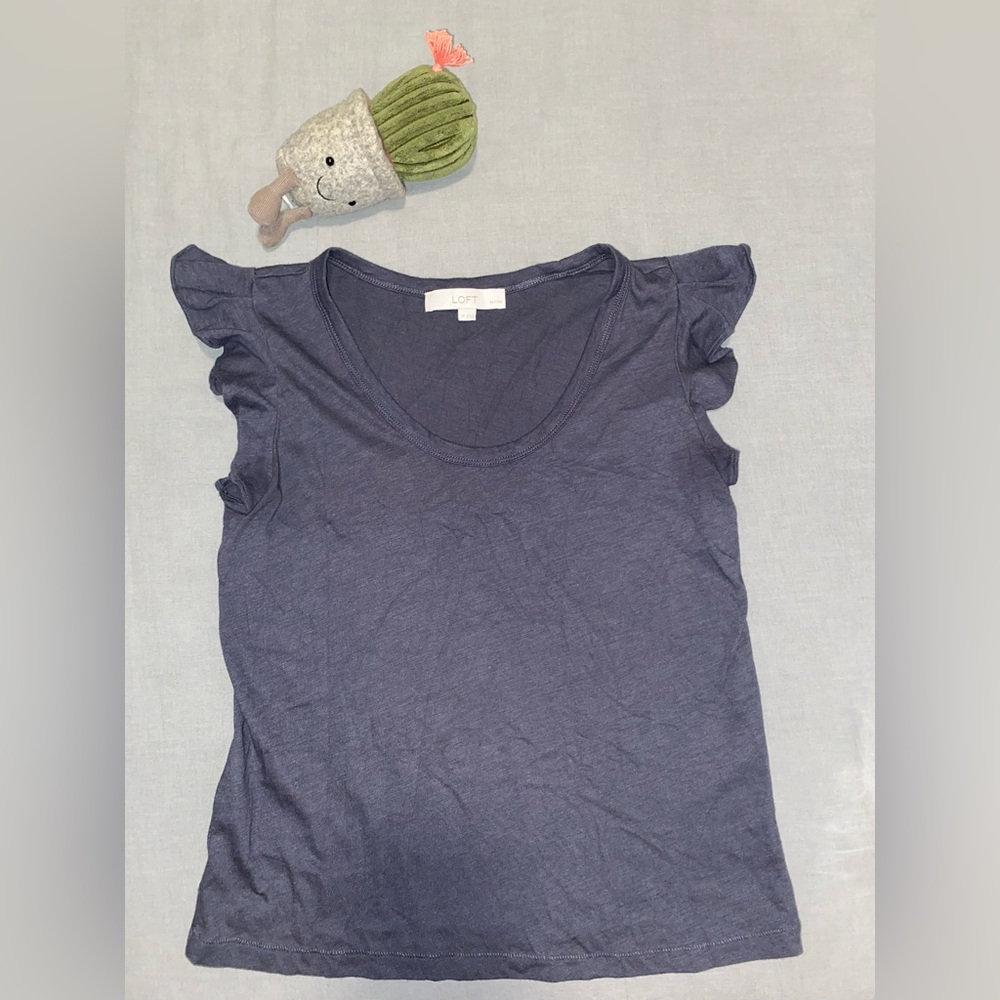 Loft navy shirt